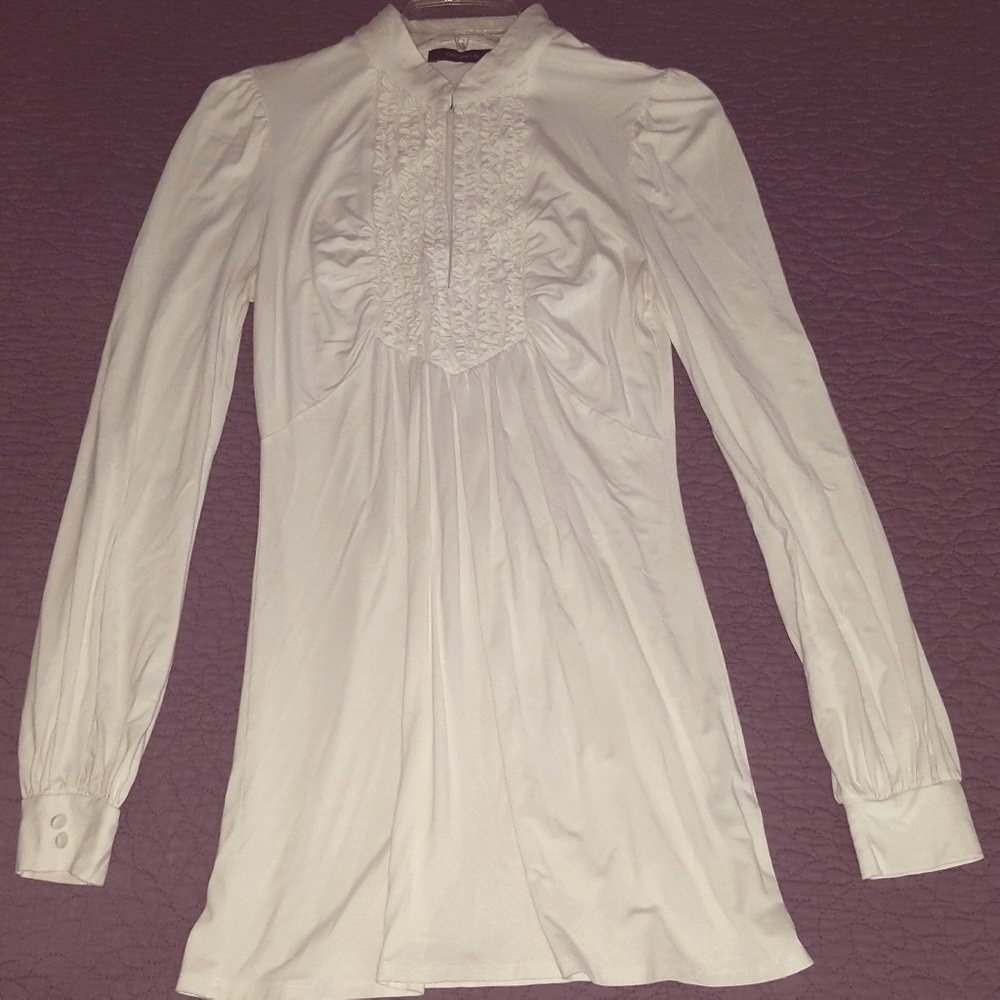 Arden B. long sleeve white shirt Size M